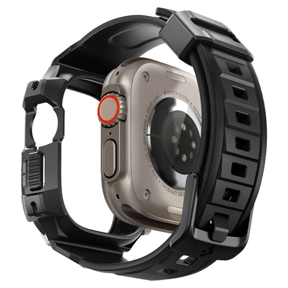 Калъф Spigen Rugged Armor Pro за Apple Watch Ultra Series, Черен