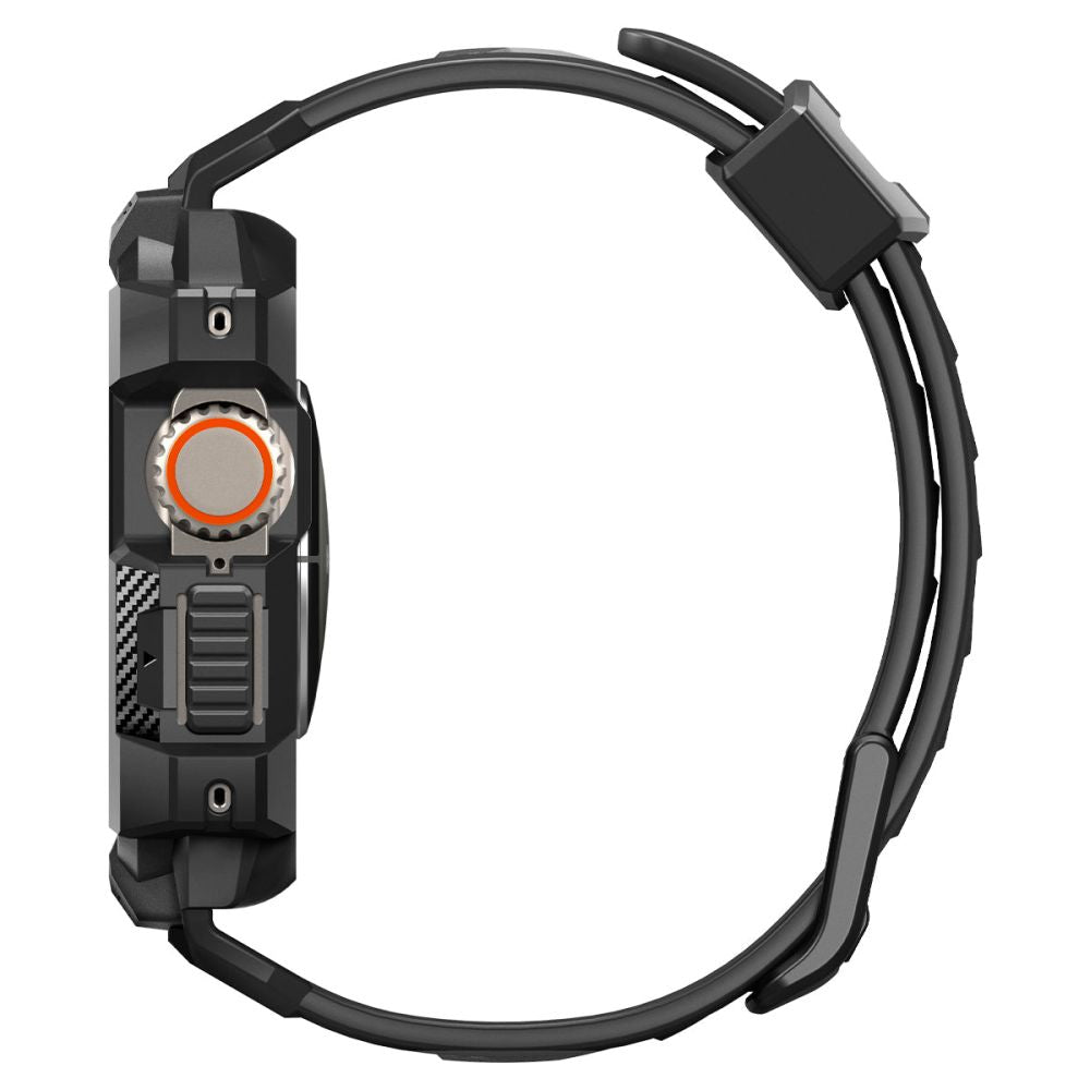 Калъф Spigen Rugged Armor Pro за Apple Watch Ultra Series, Черен