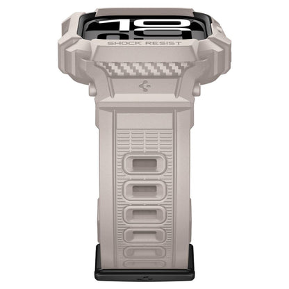 Spigen Rugged Armor Pro V2 Case for Apple Watch Series 10 / 11 46mm, Beige ACS10506