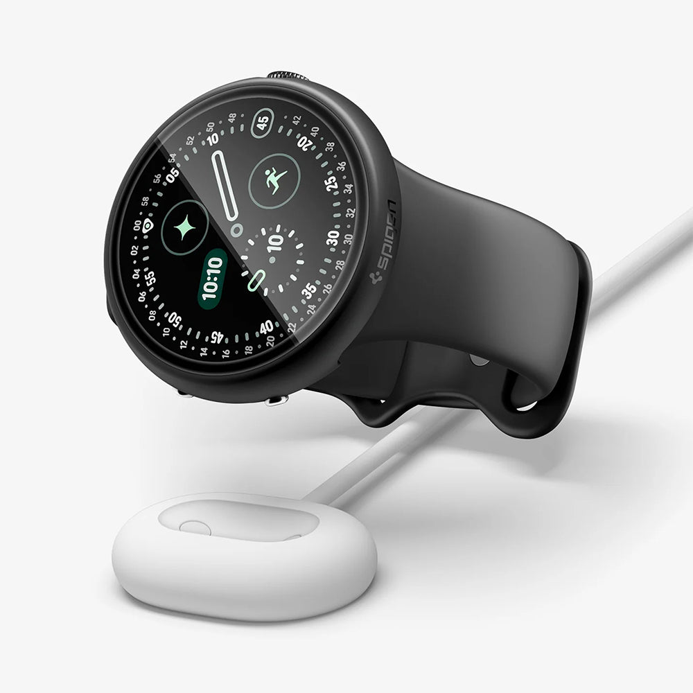 Калъф Spigen Thin Fit 360 за Google Pixel Watch 41mm Series, черен ACS11750
