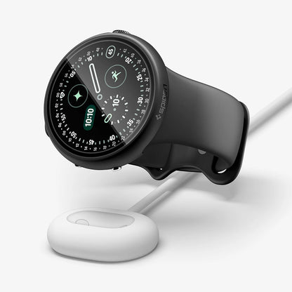 Калъф Spigen Thin Fit 360 за Google Pixel Watch 41mm Series, черен ACS11750