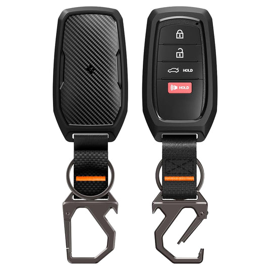 Калъф за автомобилни ключове Spigen TK100 за Toyota Smart, черен ACS11366