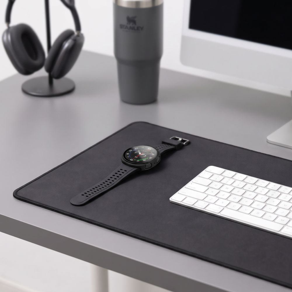 Калъф Tech-Protect Defense за Samsung Galaxy Watch 9 / Watch8 44mm, комплект от 2 броя, черен / прозрачен