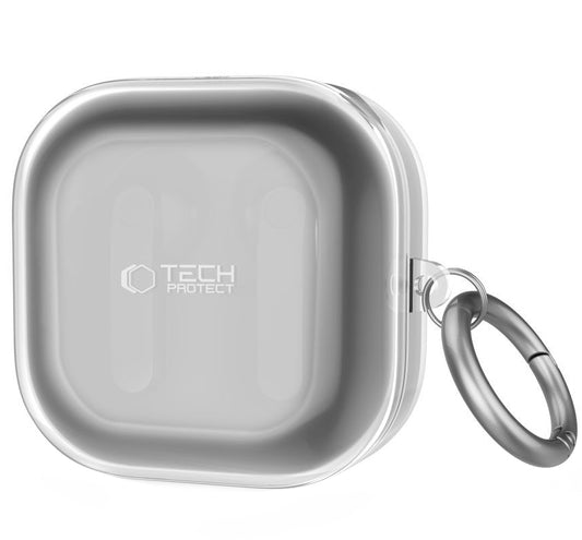 Калъф Tech-Protect Flexair за Samsung Galaxy Buds4 / Buds4 Pro, Прозрачен