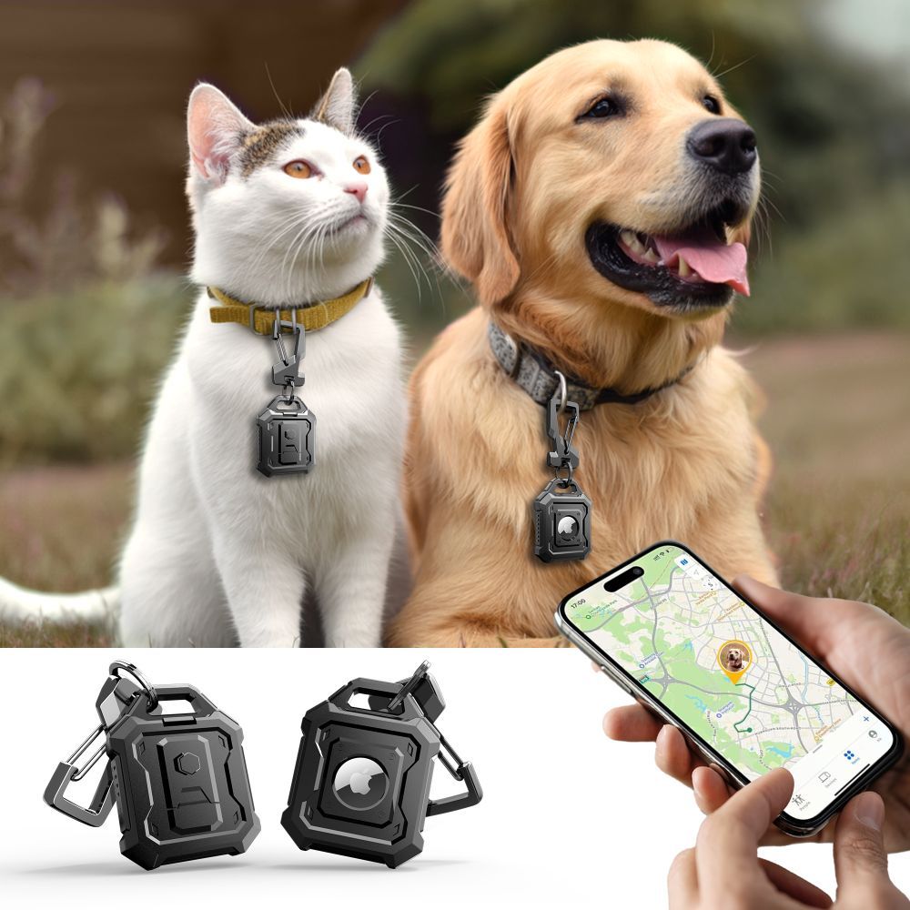 Калъф Tech-Protect Kevlar Pro за Apple AirTag, Черен