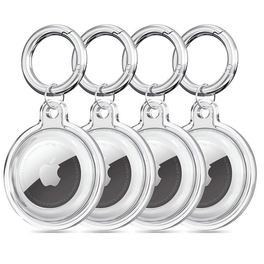 Калъф Techsuit CT15 за Apple AirTag, прозрачен