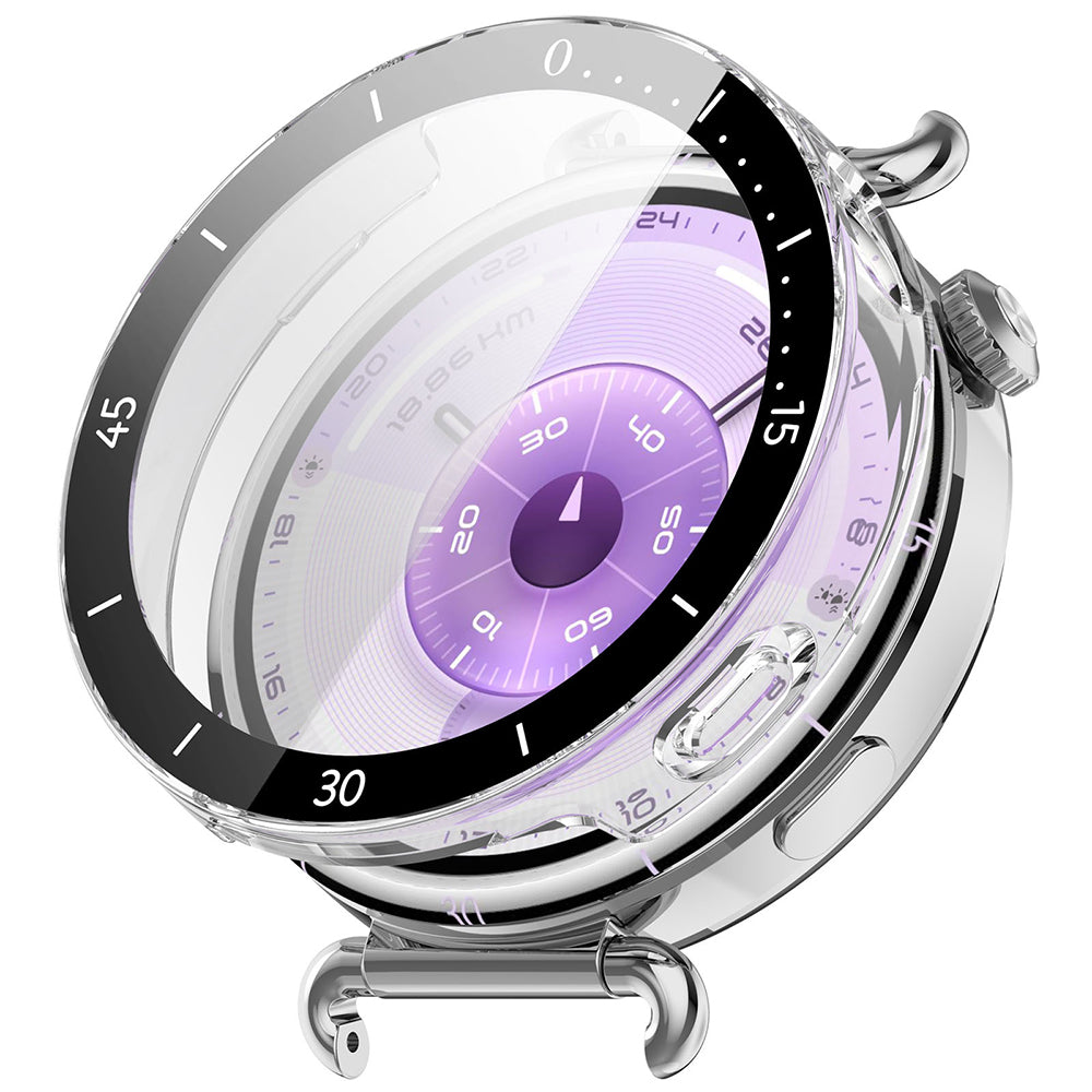 Калъф Techsuit Defense360 Pro Bezel за Huawei Watch GT 6 41mm, Прозрачен