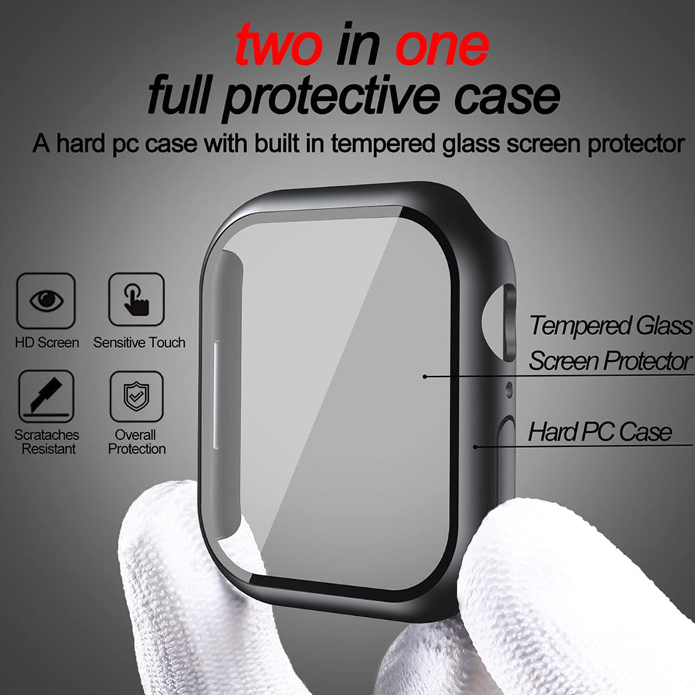Калъф Techsuit Defense360 Pro за Apple Watch 7 41mm Series, Черен