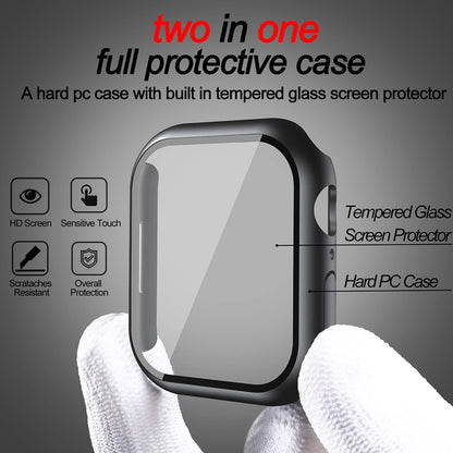 Калъф Techsuit Defense360 Pro за Apple Watch 7 41mm Series, Черен