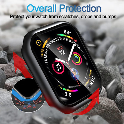 Калъф Techsuit Defense360 Pro за Apple Watch 7 41mm Series, Черен