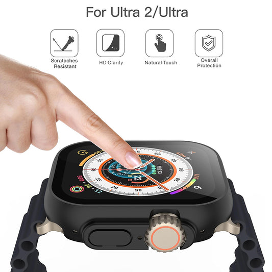 Калъф Techsuit Defense360 Pro за Apple Watch Ultra Series, Черен
