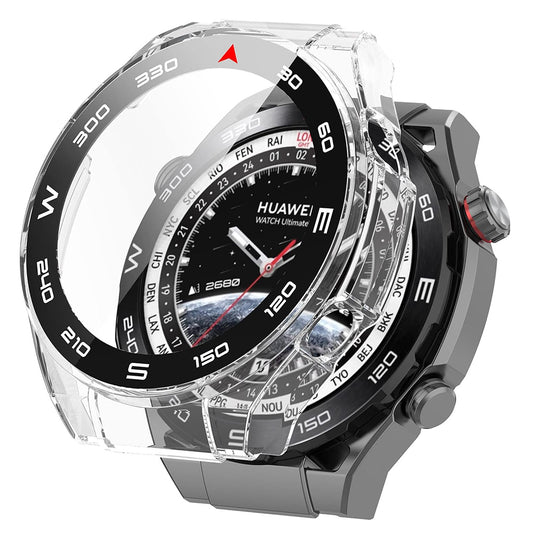 Techsuit Defense360 Pro Bezel Case for Huawei Watch Ultimate, Transparent