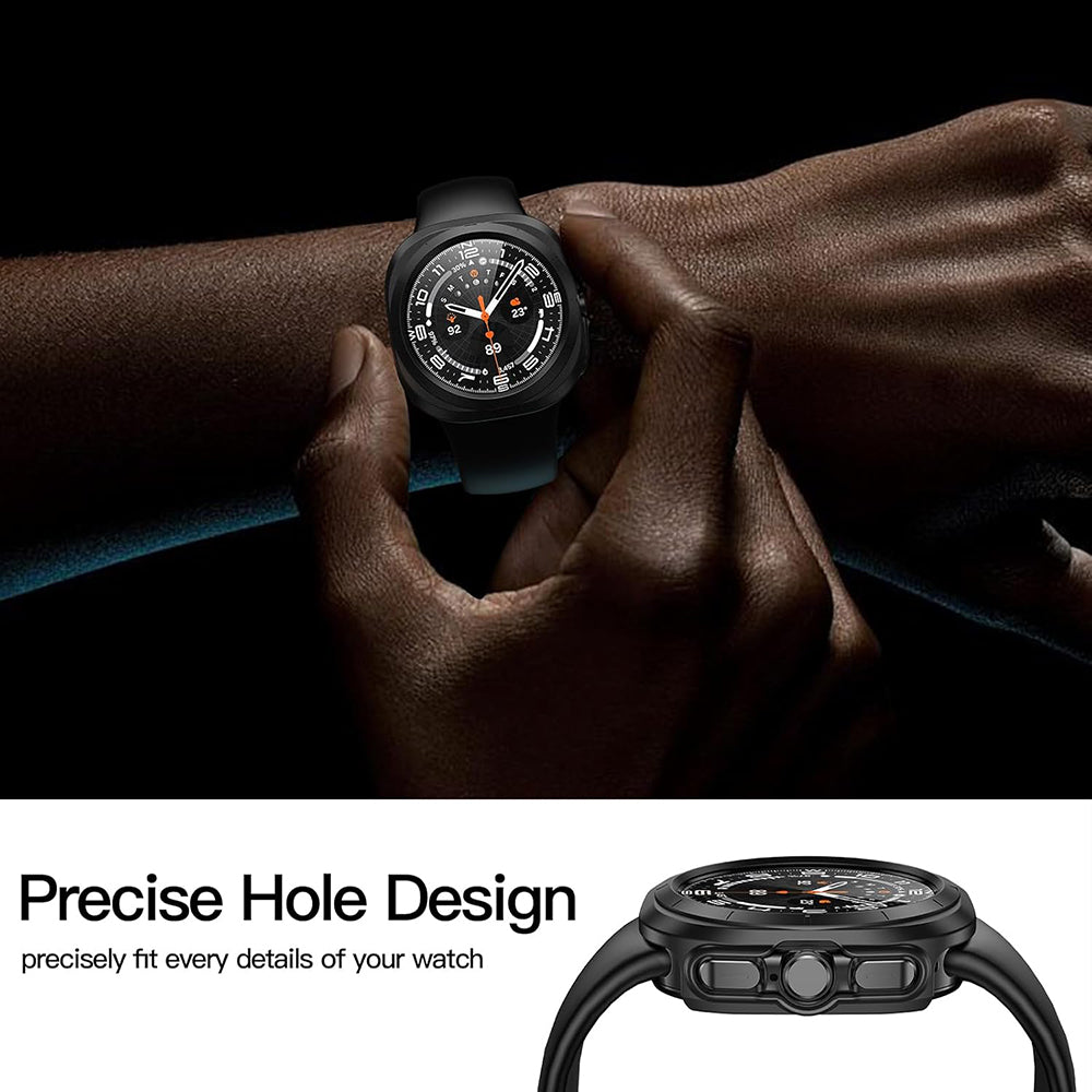 Калъф Techsuit Defense360 Pro за Samsung Galaxy Watch Ultra, Черен