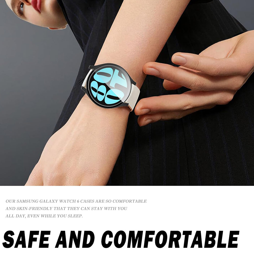 Калъф Techsuit Defense360 Pro за Samsung Galaxy Watch6 40mm, Черен