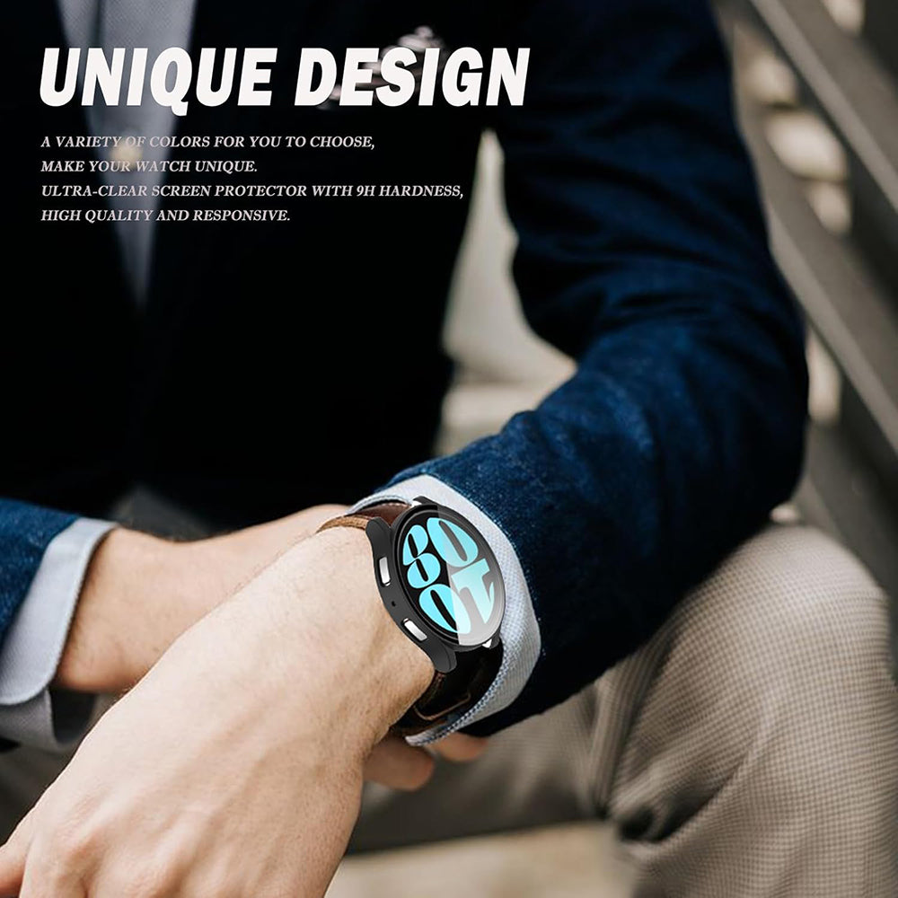 Калъф Techsuit Defense360 Pro за Samsung Galaxy Watch6 40mm, Черен