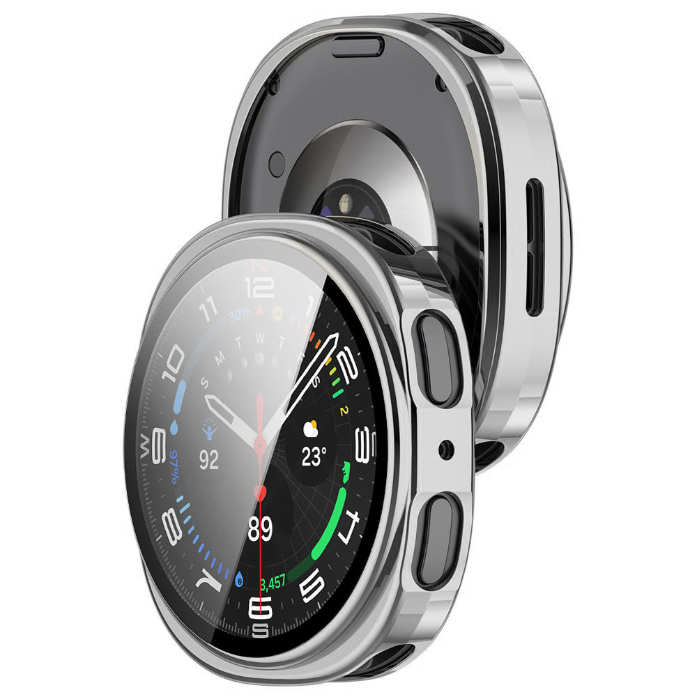 Калъф Techsuit Defense360 Pro за Samsung Galaxy Watch8 40mm, Сребрист