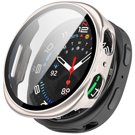 Калъф Techsuit Defense360 Pro за Samsung Galaxy Watch9 / Watch8 40mm, Перлено сребрист