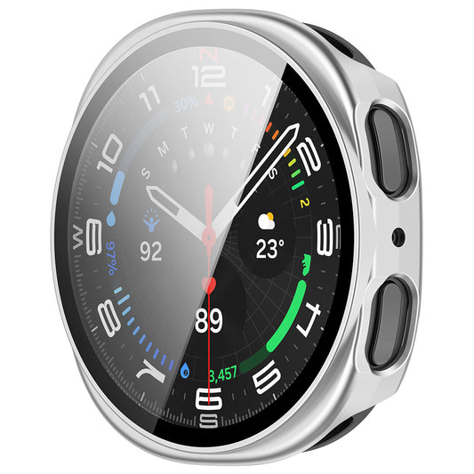 Калъф Techsuit Defense360 Pro за Samsung Galaxy Watch9 / Watch8 44mm, Сребрист