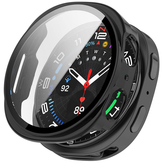 Калъф Techsuit Defense360 Pro за Samsung Galaxy Watch9 / Watch8 44mm, Матиран Черен