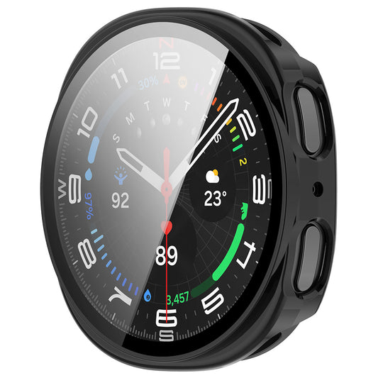 Калъф Techsuit Defense360 Pro за Samsung Galaxy Watch9 / Watch8 44mm, Матиран Черен