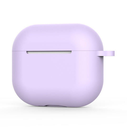 Калъф Techsuit Silicone за Apple AirPods 4, лилав
