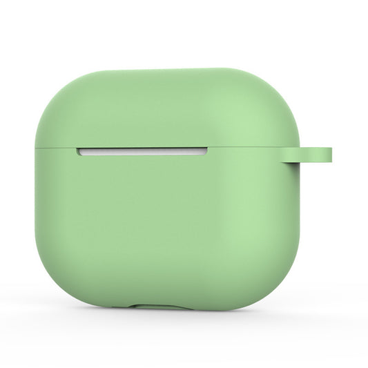 Techsuit Silicone Case for Apple AirPods 4, Light Green