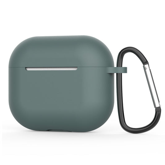 Калъф Techsuit Silicone за Apple AirPods 4, Тъмнозелен