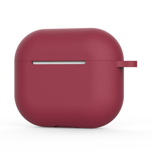 Калъф Techsuit Silicone за Apple AirPods 4, Бордо