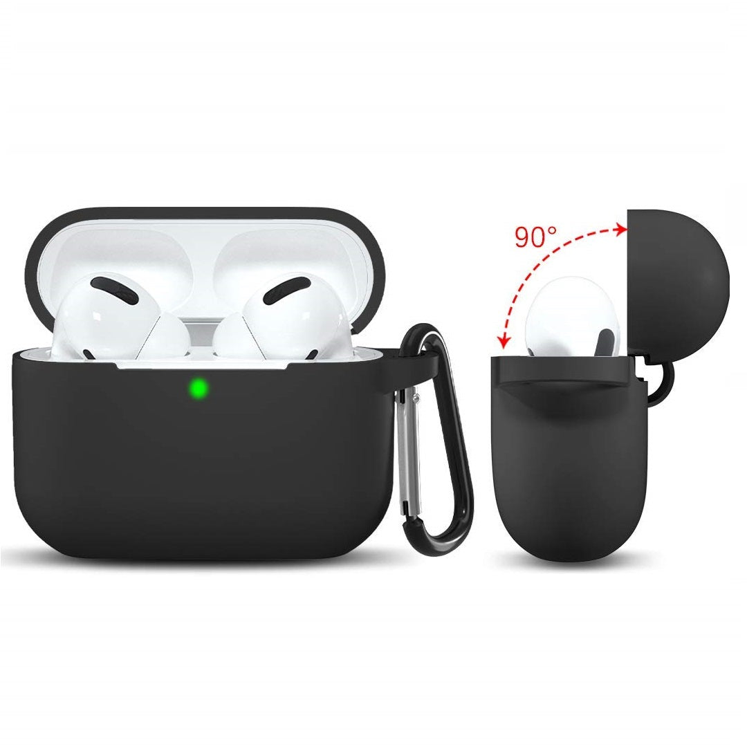 Калъф Techsuit Silicone за Apple AirPods Pro Series, Черен