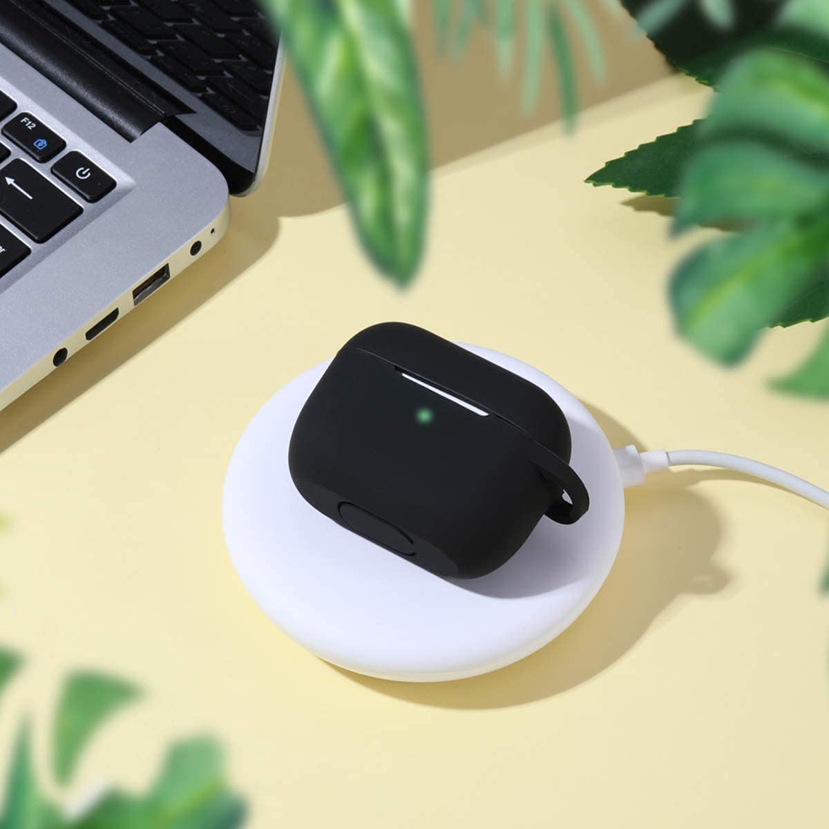Калъф Techsuit Silicone за Apple AirPods Pro Series, Черен