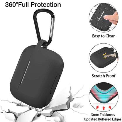 Калъф Techsuit Silicone за Apple AirPods Pro Series, Черен