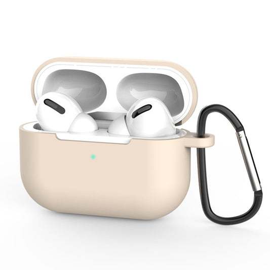 Калъф Techsuit Silicone Case за Apple AirPods Pro 3, Крем