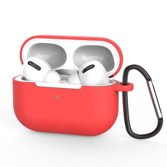 Калъф Techsuit Silicone Case за Apple AirPods Pro 3, Червен