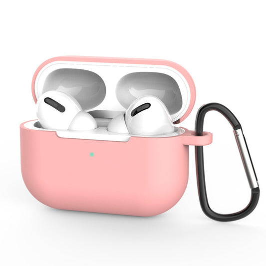 Калъф Techsuit Silicone Case за Apple AirPods Pro 3, Тъмно розов