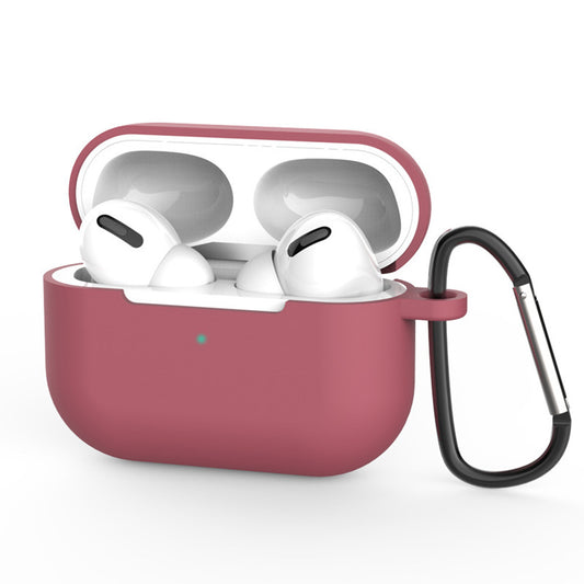 Калъф Techsuit Silicone Case за Apple AirPods Pro 3, Бордо