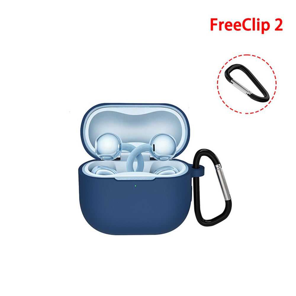 Калъф Techsuit Silicone за Huawei FreeClip 2, Черен