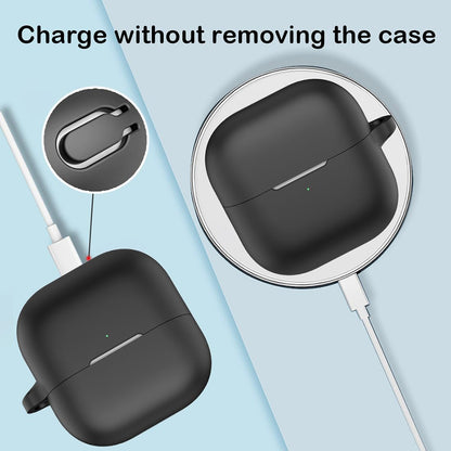 Калъф Techsuit Silicone за Huawei FreeClip 2, Черен