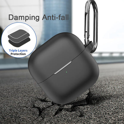 Калъф Techsuit Silicone за Huawei FreeClip 2, Черен