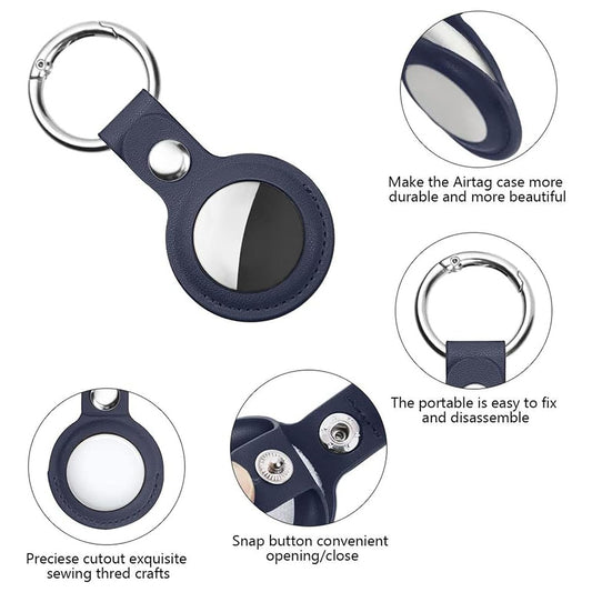 Калъф Techsuit SLH1 за Apple AirTag, Син