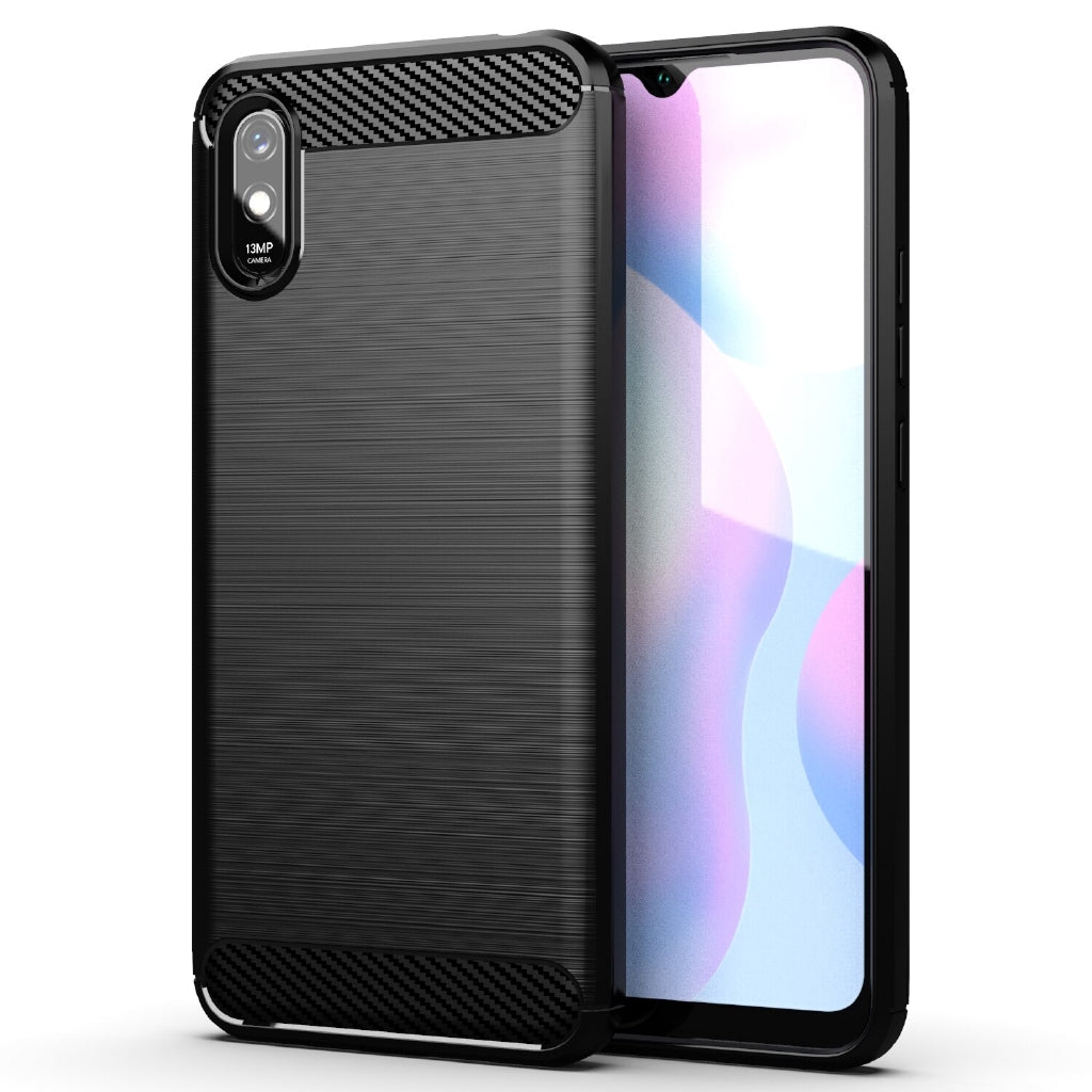 Калъф за Xiaomi Redmi 9A / Redmi 9AT, Forcell, Carbon, Black