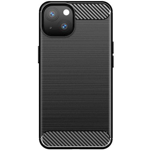 Калъф за Apple iPhone 14, OEM, Карбон, Черен
