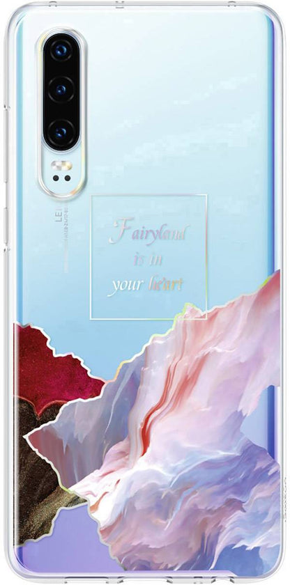 Калъф за Huawei P30, Floating Fairyland, Transparent 51993045