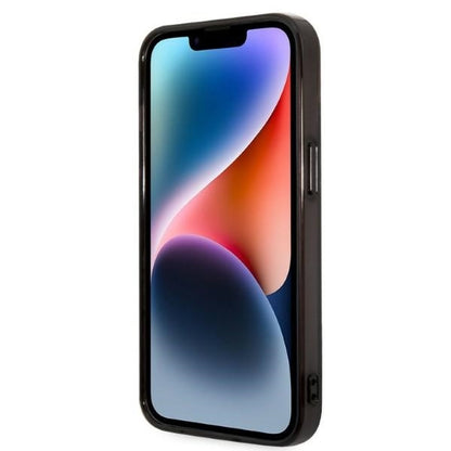 Калъф за Apple iPhone 14 Plus, Karl Lagerfeld, Gradient Karl & Choupette, Черен