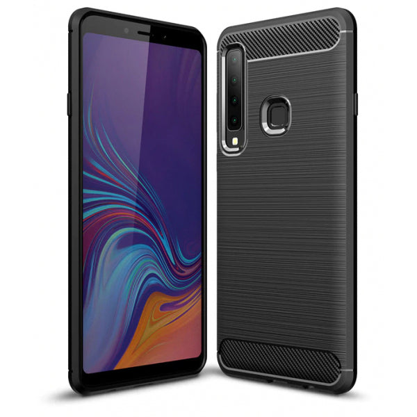 Калъф за Samsung Galaxy A7 (2018) A750, Forcell, Carbon, Black