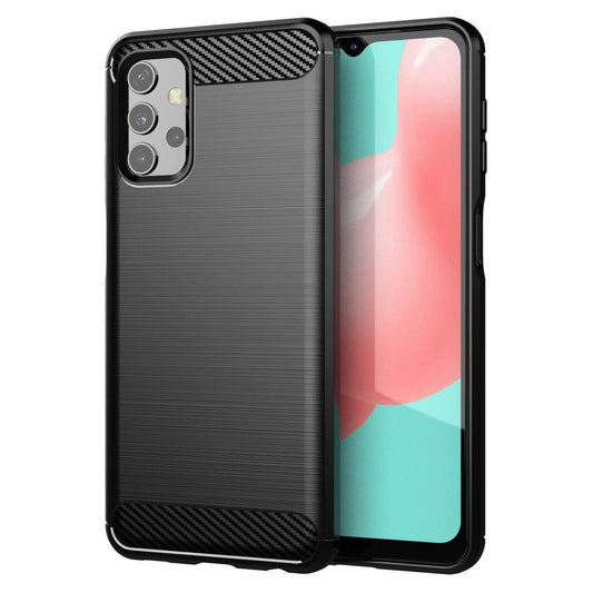 Калъф за Samsung Galaxy A32 A325, OEM, Карбон, Черен