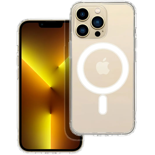 Калъф MagSafe за Apple iPhone 13 Pro Max, OEM, Clear Mag, Прозрачен