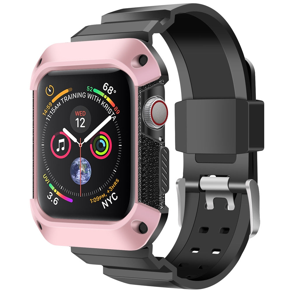 OEM твърд калъф за Apple Watch 44mm Series, розов