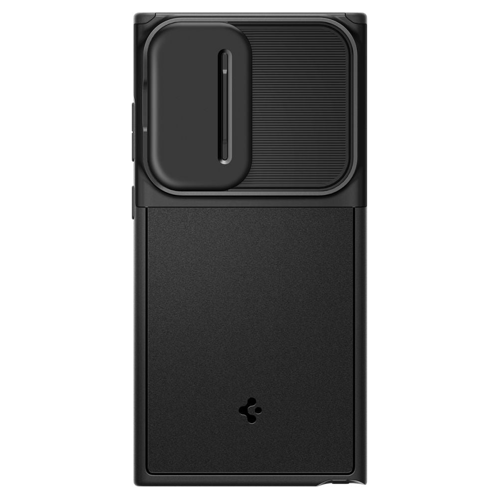 Калъф за Samsung Galaxy S23 Ultra S918, Spigen, OPTIK ARMOR, Black ACS05639