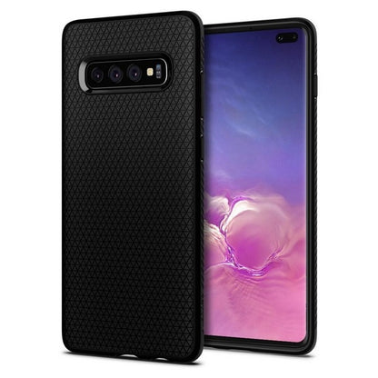 Калъф за Samsung Galaxy S10+ G975, Spigen, Liquid Air, Black 606CS25764