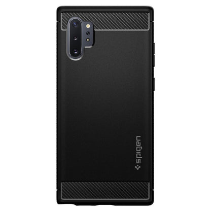 Калъф за Samsung Galaxy Note 10+ 5G N976 / Note 10+ N975, Spigen, Rugged Armour, Black 627CS27331